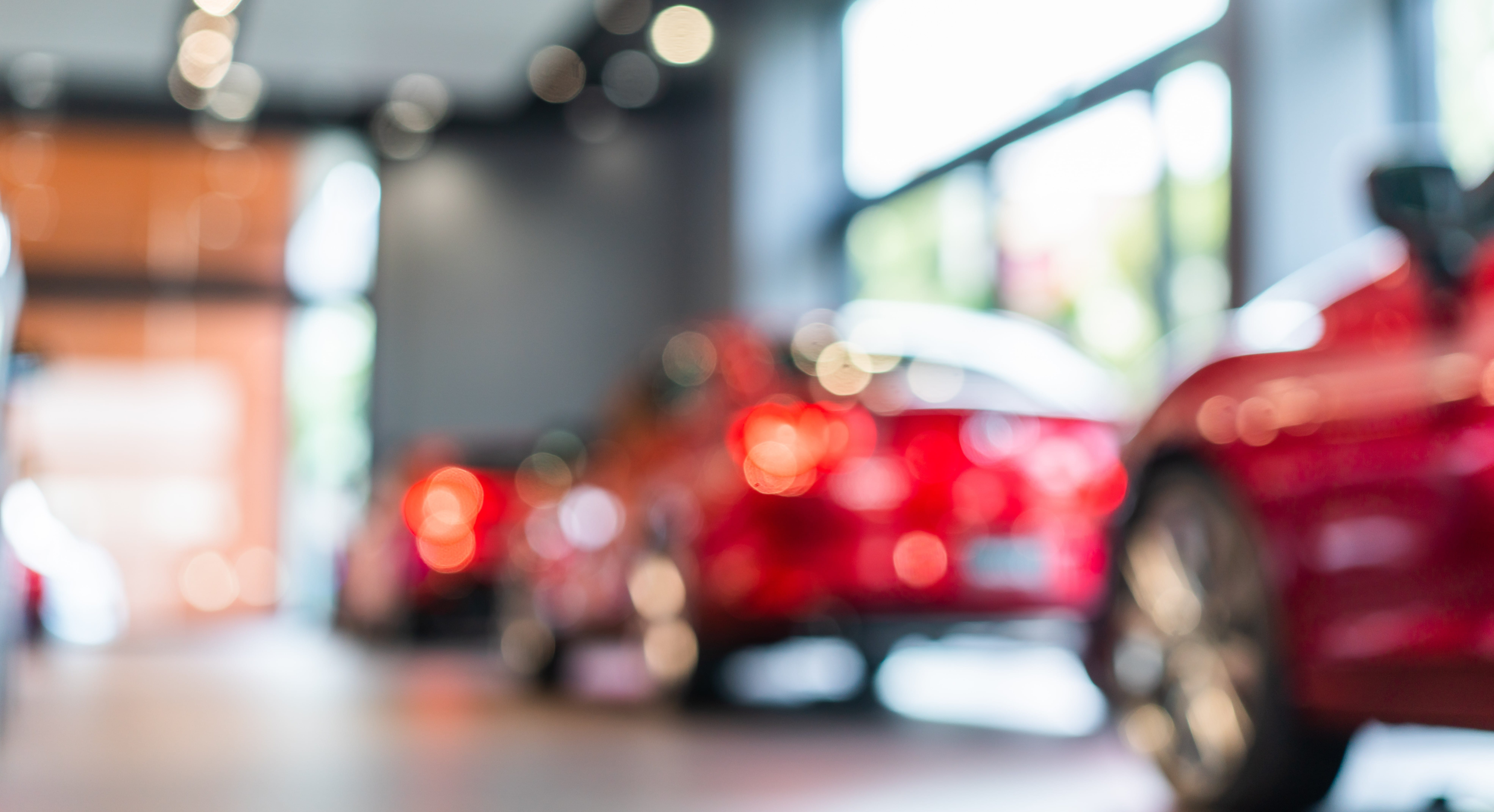 EVs for sale at a dealership