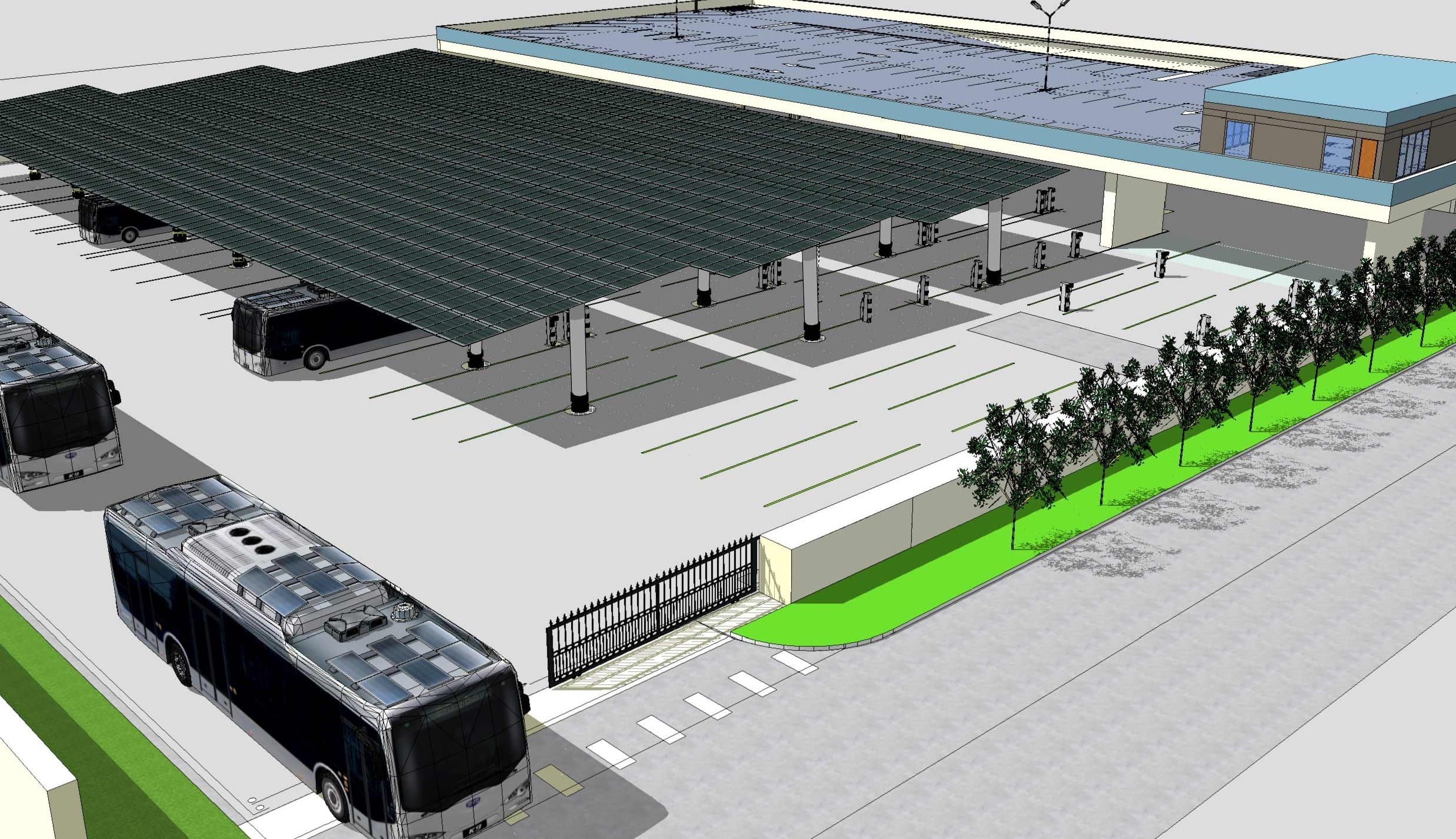Transit Site Rendering for ATN
