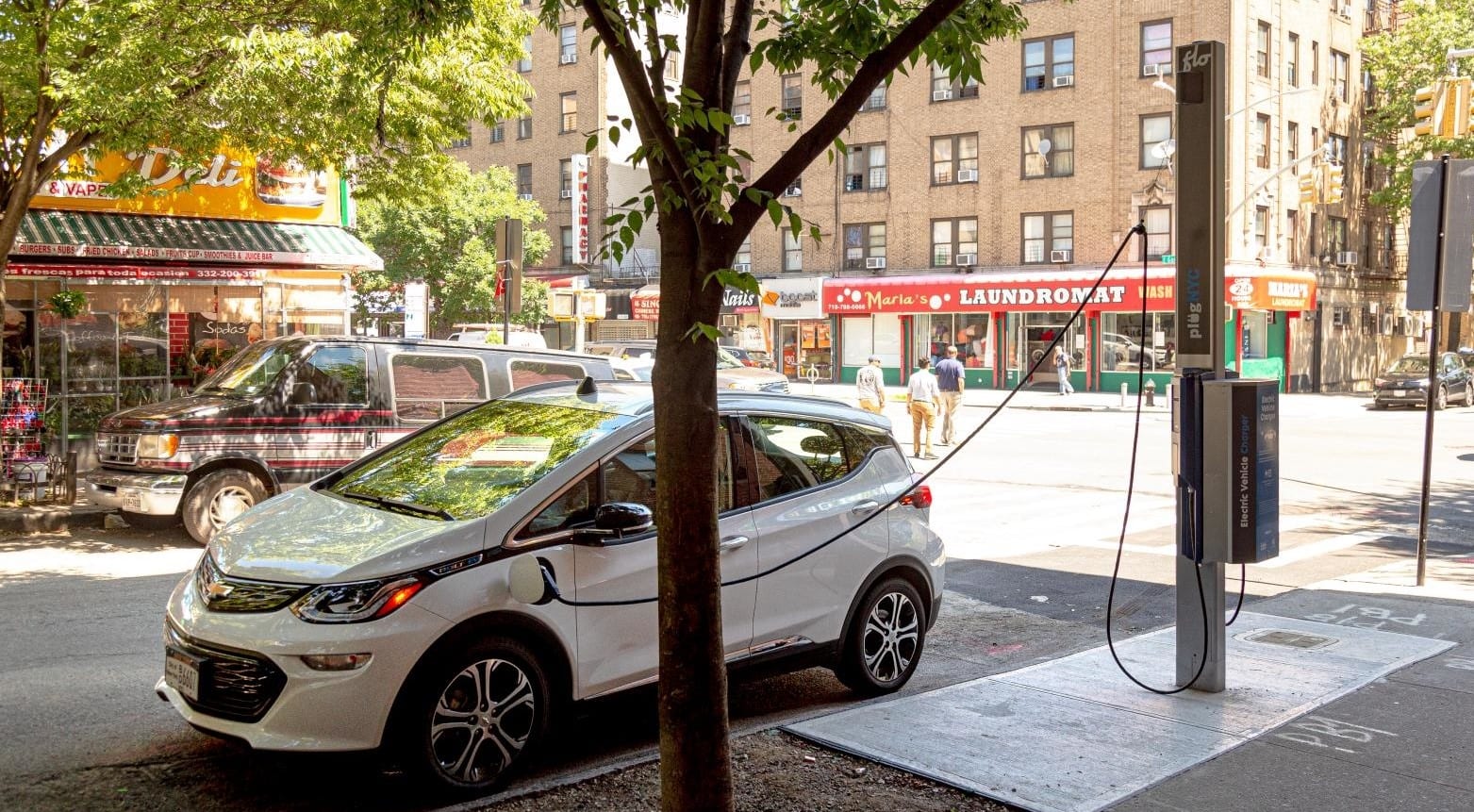 NYC DOT curbside electric vehicle charging pilot