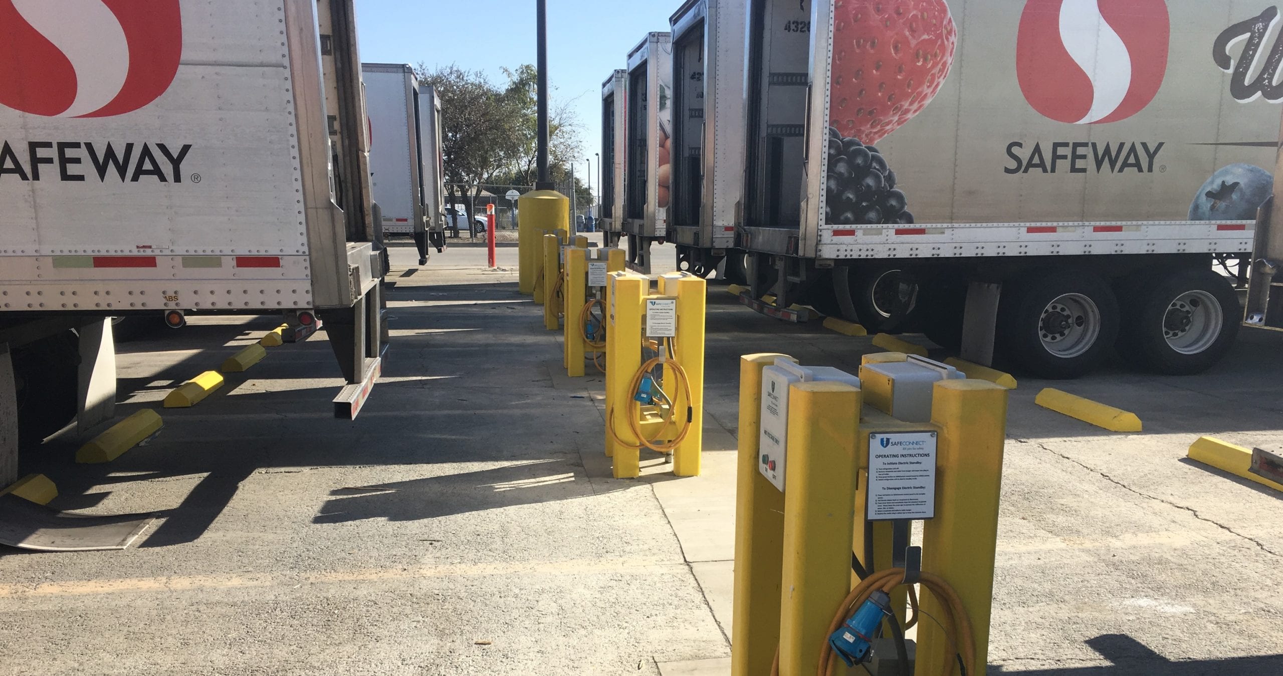 Albertsons infrastructure for eTRUs