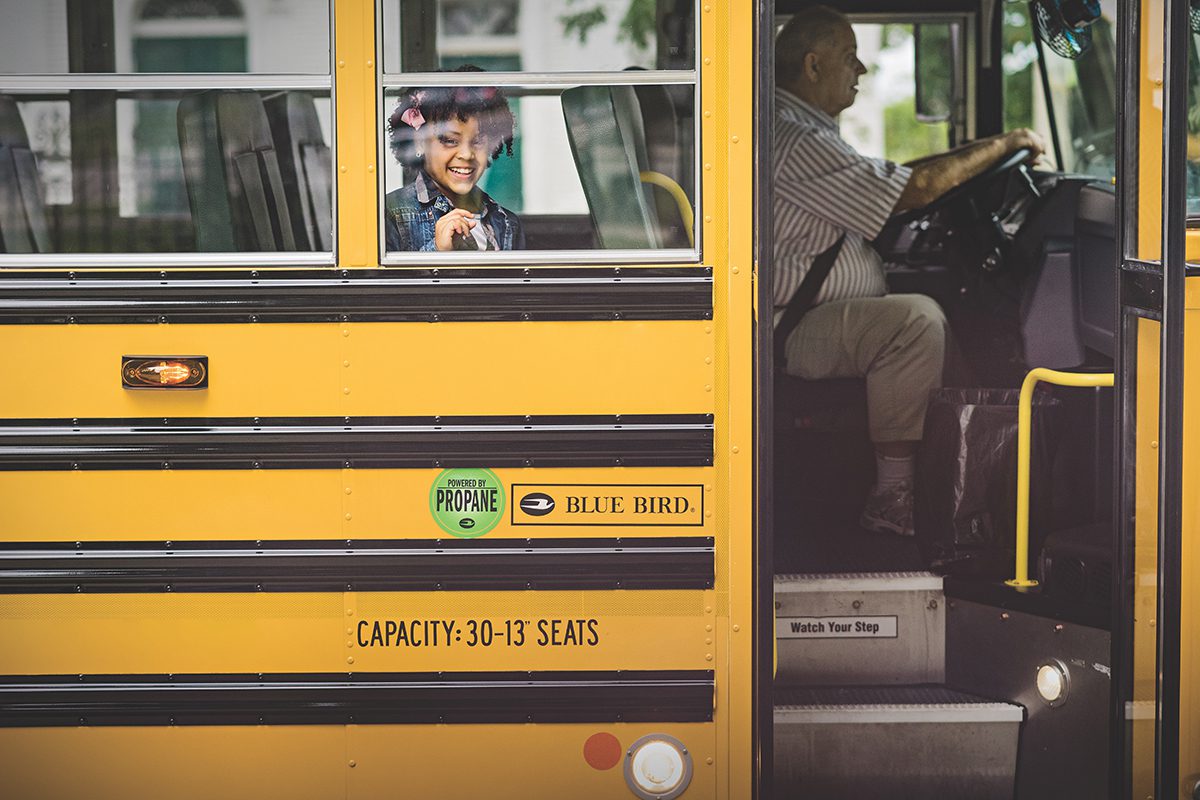 propane school bus