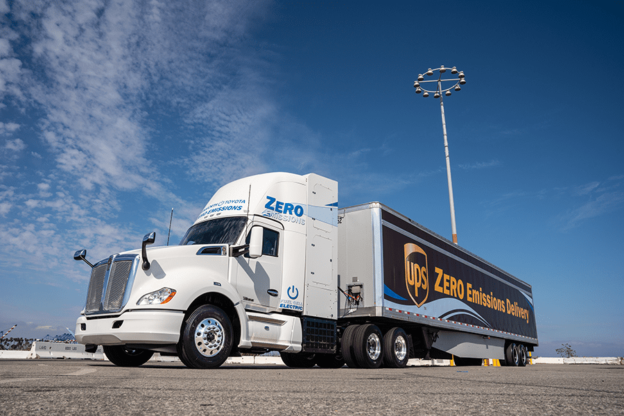 Hydrogen and Fuel Cells Truck